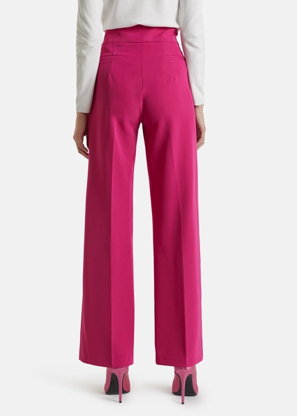 Nicowa Classic wide-leg trousers CORINO in PINKarticle number NC7A24012019E-139 Weihnachtsangebot