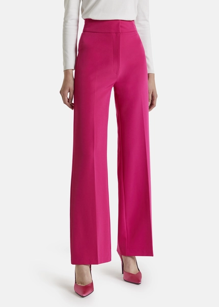Nicowa Classic wide-leg trousers CORINO in PINKarticle number NC7A24012019E-139 Weihnachtsangebot