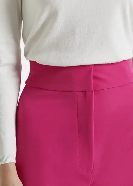 Nicowa Classic wide-leg trousers CORINO in PINKarticle number NC7A24012019E-139 Weihnachtsangebot