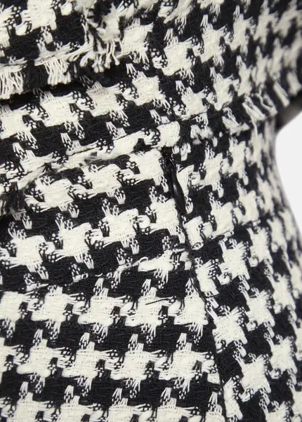 Nicowa Simple mini skirt made of bouclé LANITO in BLACK MULTICOLORarticle number NC8A22502019E-002 Jubiläumsangebot