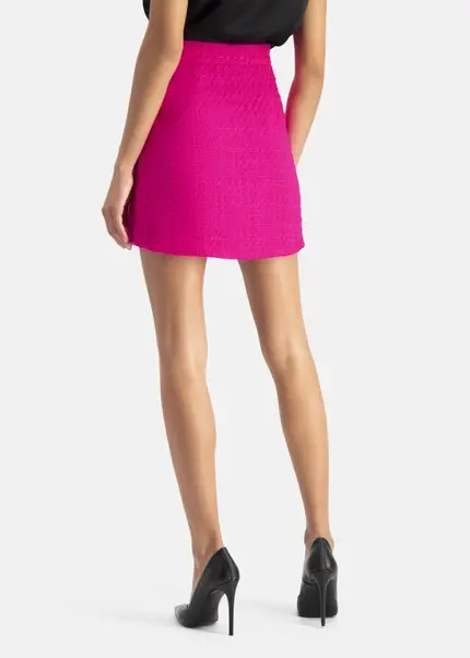 Nicowa Bouclé mini skirt- MIORO in PINKarticle number NC7A32013044E-139 Blitzangebot