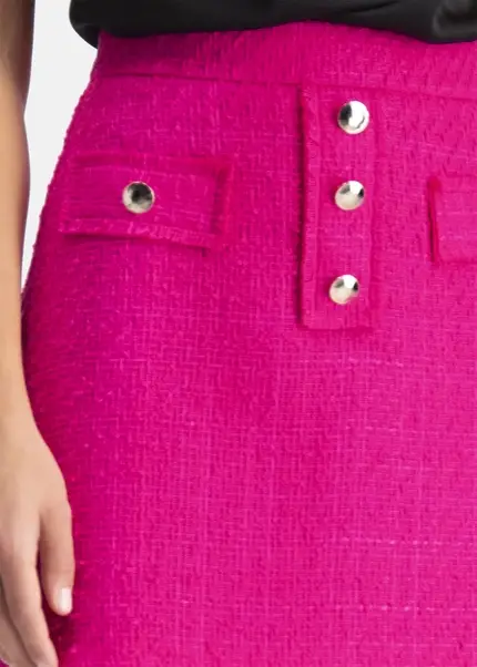 Nicowa Bouclé mini skirt- MIORO in PINKarticle number NC7A32013044E-139 Blitzangebot