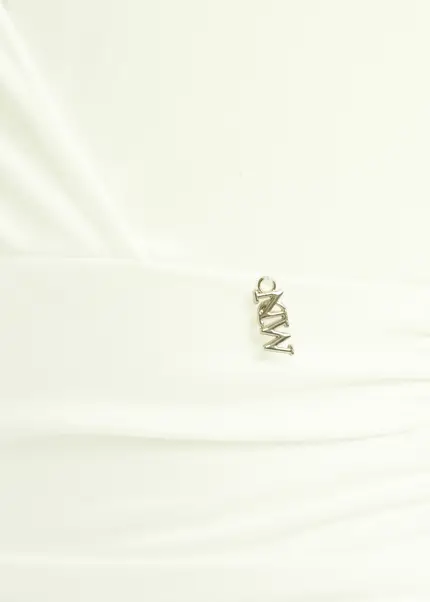 Nicowa Draped maxi dress in jersey - MICATE in WHITEarticle number NC9A1401611E-004 Neuheiten