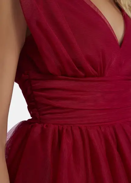 Nicowa Mini tulle dress - STELLOWA in dark berryarticle number NC8A22001014E-011 Riesige Ersparnisse