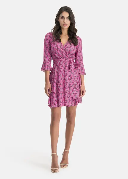 Nicowa Extravagant wrap dress - PINOWA in PINKarticle number NC7A12022044E-139 Bis zu 65% Rabatt
