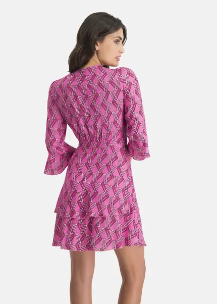 Nicowa Extravagant wrap dress - PINOWA in PINKarticle number NC7A12022044E-139 Bis zu 65% Rabatt