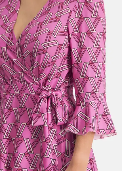 Nicowa Extravagant wrap dress - PINOWA in PINKarticle number NC7A12022044E-139 Bis zu 65% Rabatt