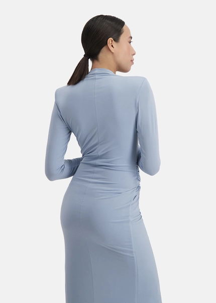 Nicowa Draped midi dress - MICIMA in LIGHTBLUEarticle number NC8A12003025E-019 Nur noch ein Tag übrig