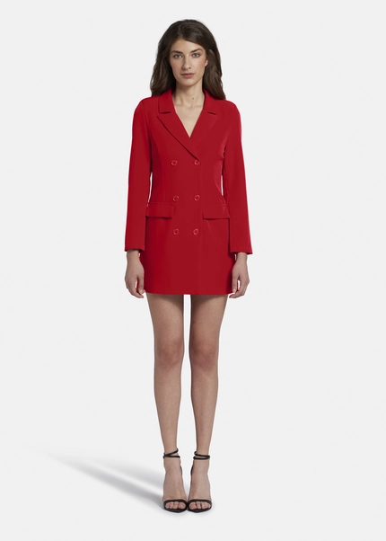 Nicowa Classic blazer dress with gold-coloured buttons - MONIWA in REDarticle number NC6A52011014E-047 Kostenloser Versand international