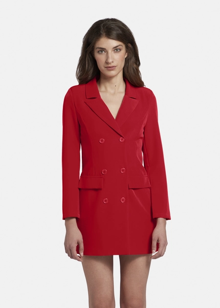 Nicowa Classic blazer dress with gold-coloured buttons - MONIWA in REDarticle number NC6A52011014E-047 Kostenloser Versand international