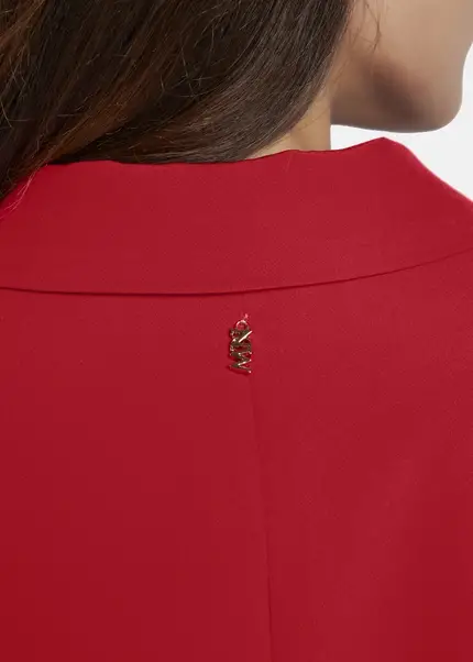 Nicowa Classic blazer dress with gold-coloured buttons - MONIWA in REDarticle number NC6A52011014E-047 Kostenloser Versand international