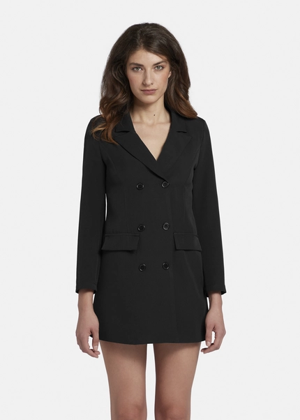 Nicowa Timeless blazer dress with faux pockets - MONIWA in BLACKarticle number NC6A52010019E-002 Fabrikladen