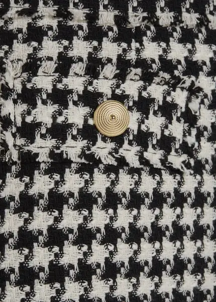 Nicowa Sheath bouclé dress VANTREA in BLACK MULTICOLORarticle number NC8A22509019E-002 Begrenzt auf 3 Tage