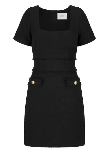 Nicowa Sheath bouclé dress VANTREA in BLACKarticle number NC8A22504019E-002 Black Friday Preise