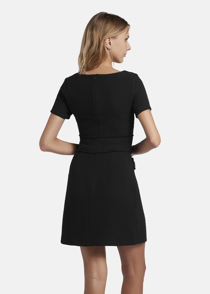 Nicowa Sheath bouclé dress VANTREA in BLACKarticle number NC8A22504019E-002 Black Friday Preise