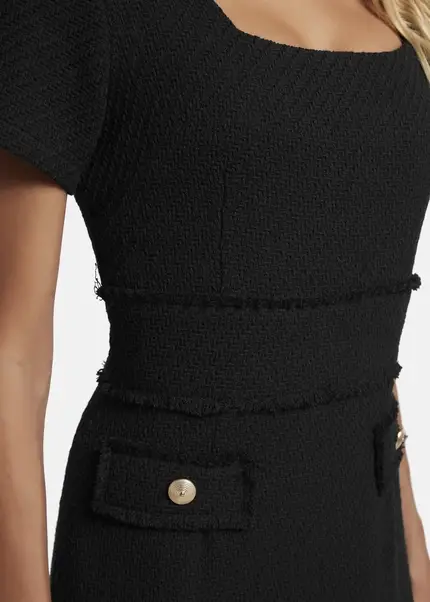 Nicowa Sheath bouclé dress VANTREA in BLACKarticle number NC8A22504019E-002 Black Friday Preise