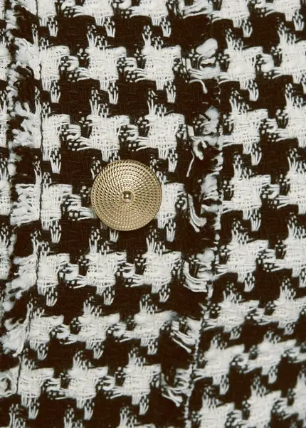 Nicowa Short bouclé dress CHIMORA in BLACK MULTICOLORarticle number NC8A22503019E-002 50% Rabatt für begrenzte Zeit