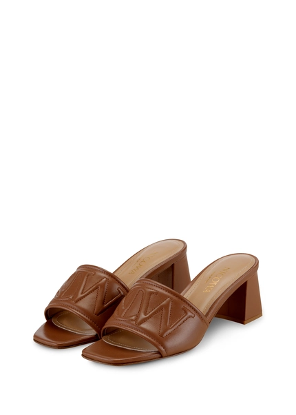 Nicowa Monogram block sandal - CAPULIO NCW in Brownarticle number NC8A11503027E-151 Rabatte dieses Monats