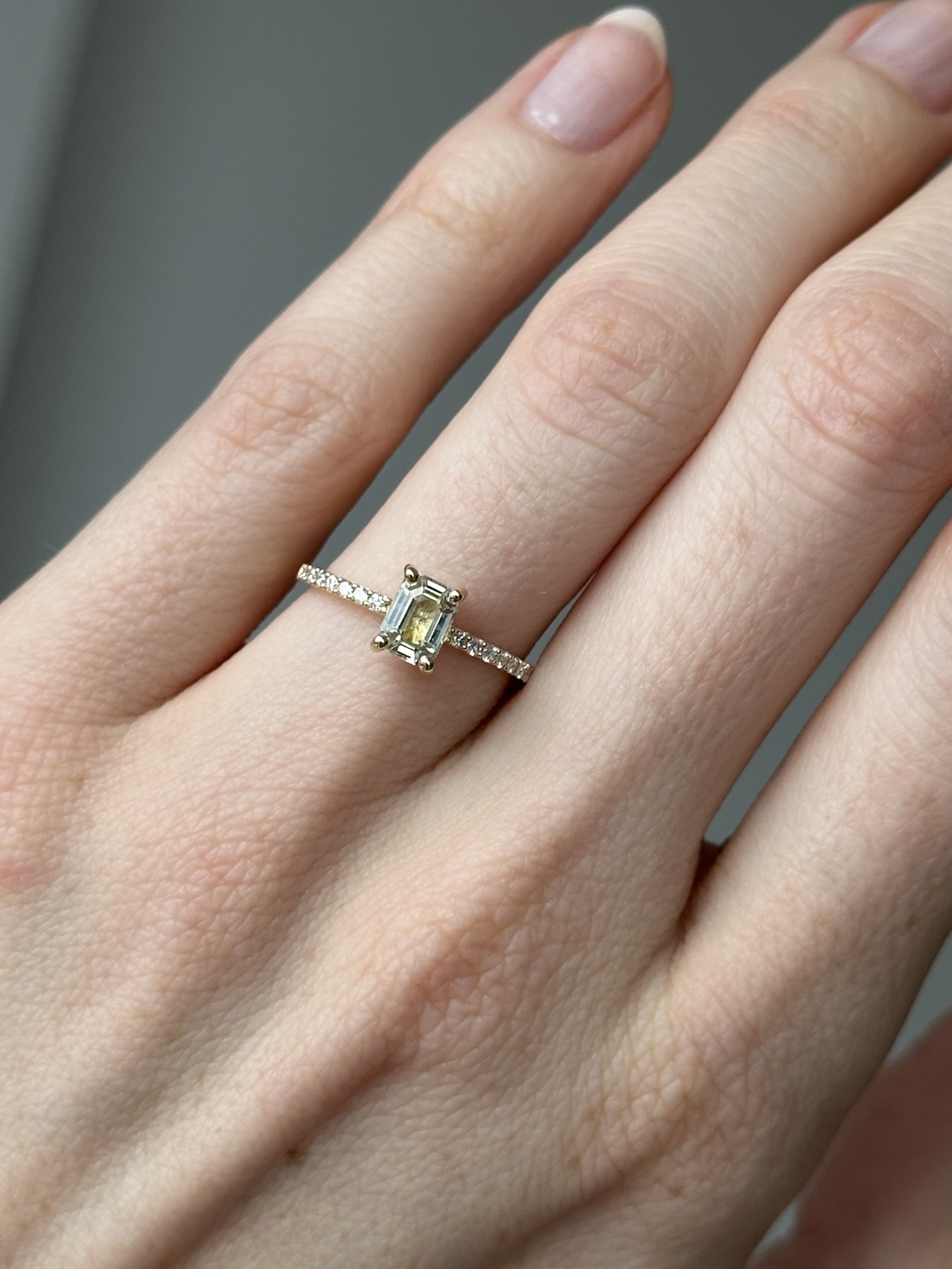 Nina Kastens Yellow Sapphire Diamond Ring Letzter Tag