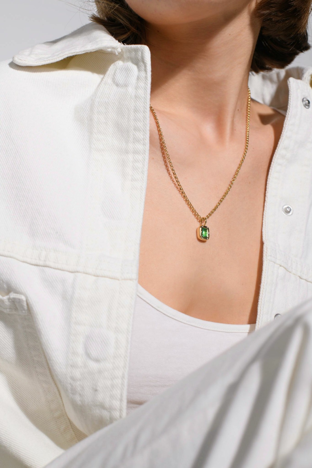 Nina Kastens Subway Pendant Emerald Bis zu 50% Rabatt