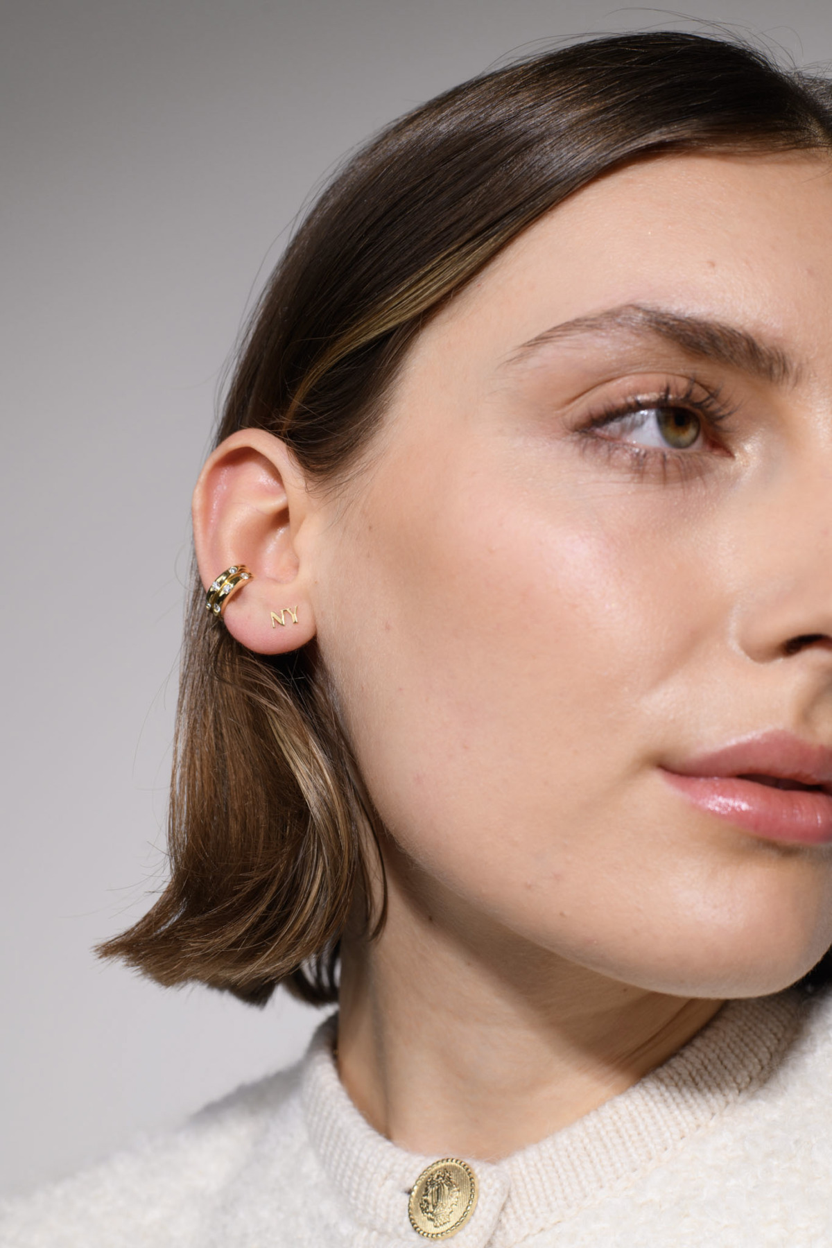 Nina Kastens Diamond Line Ear Cuff Discount Store für neue Produkte