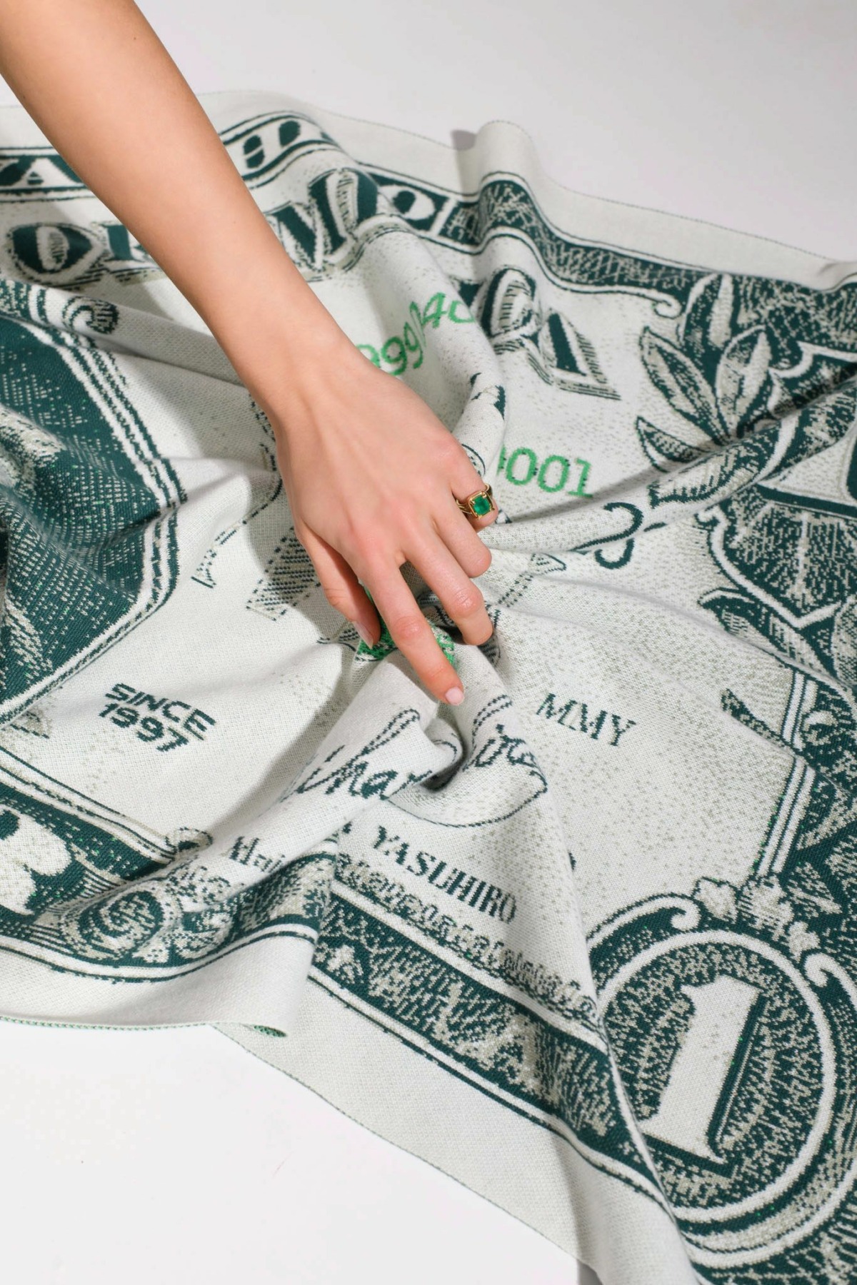 Nina Kastens F*CK Ring Emerald Super Rabatt