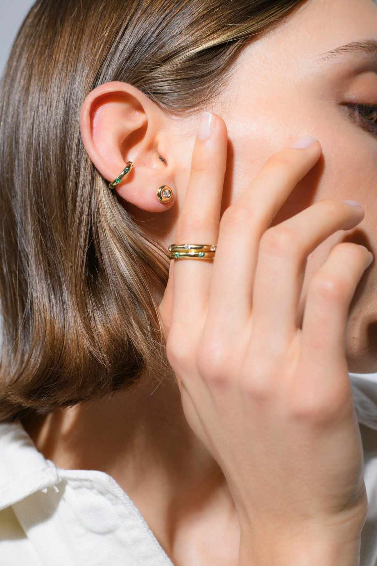 Nina Kastens Emerald Line Ring Riesige Rabatte