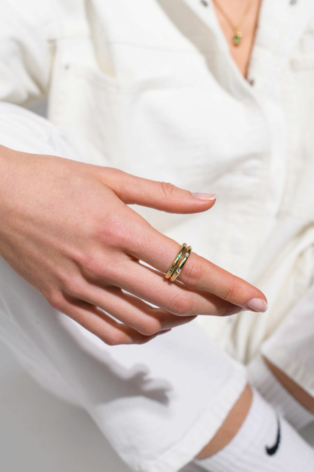 Nina Kastens Emerald Line Ring Riesige Rabatte