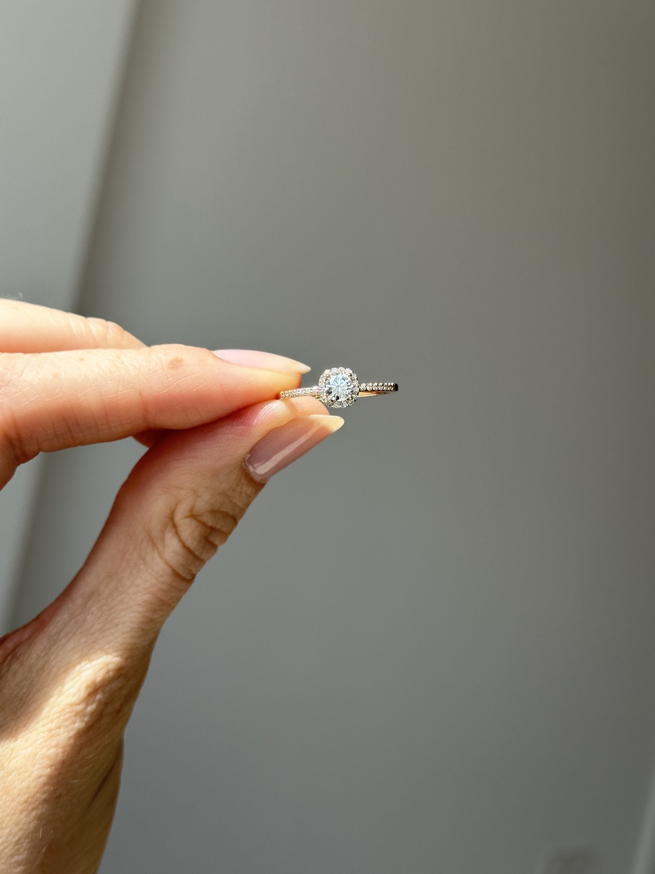 Nina Kastens Halo Diamond Ring zollfrei