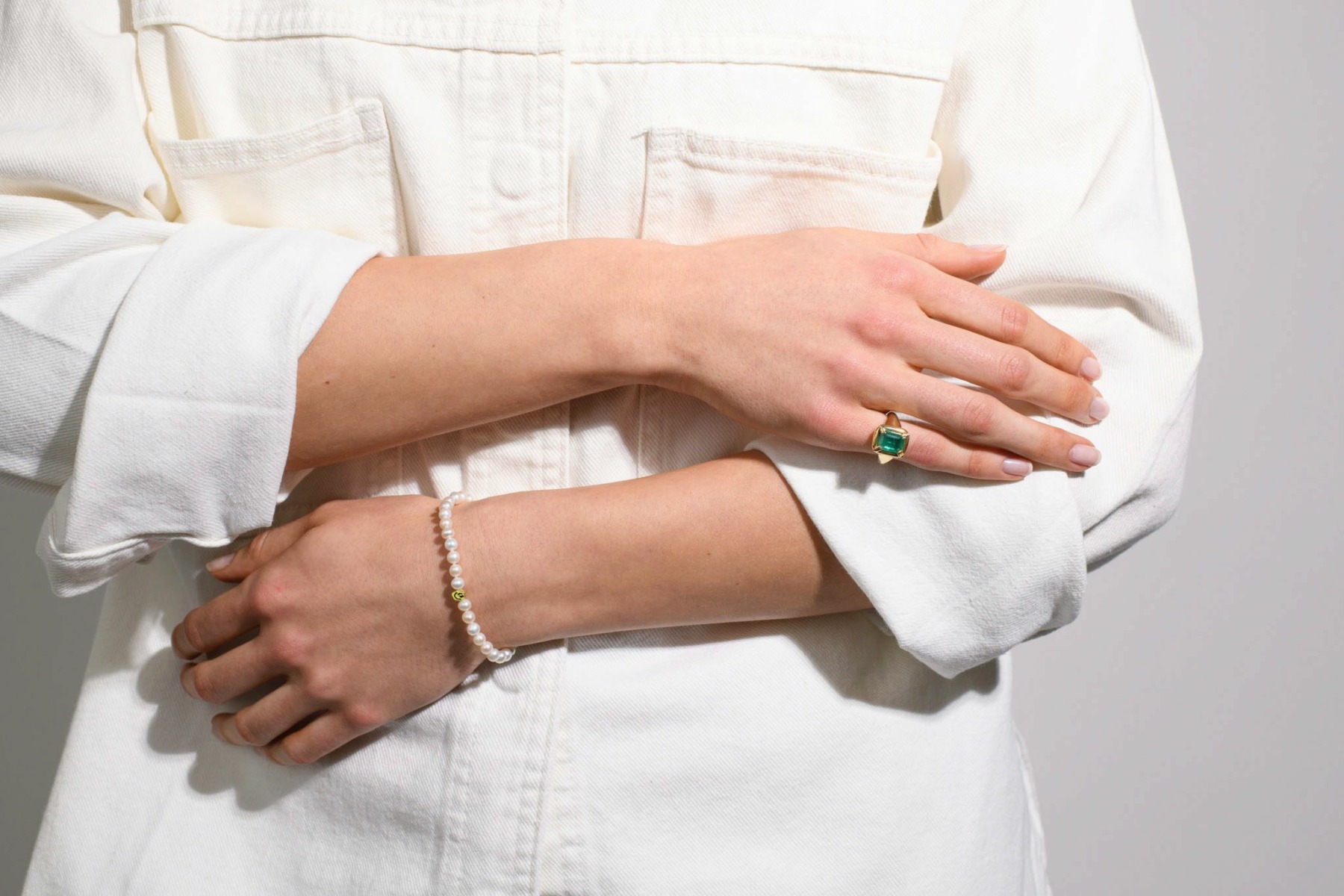 Nina Kastens Nice Day Pearl Bracelet Pink Online Shopping