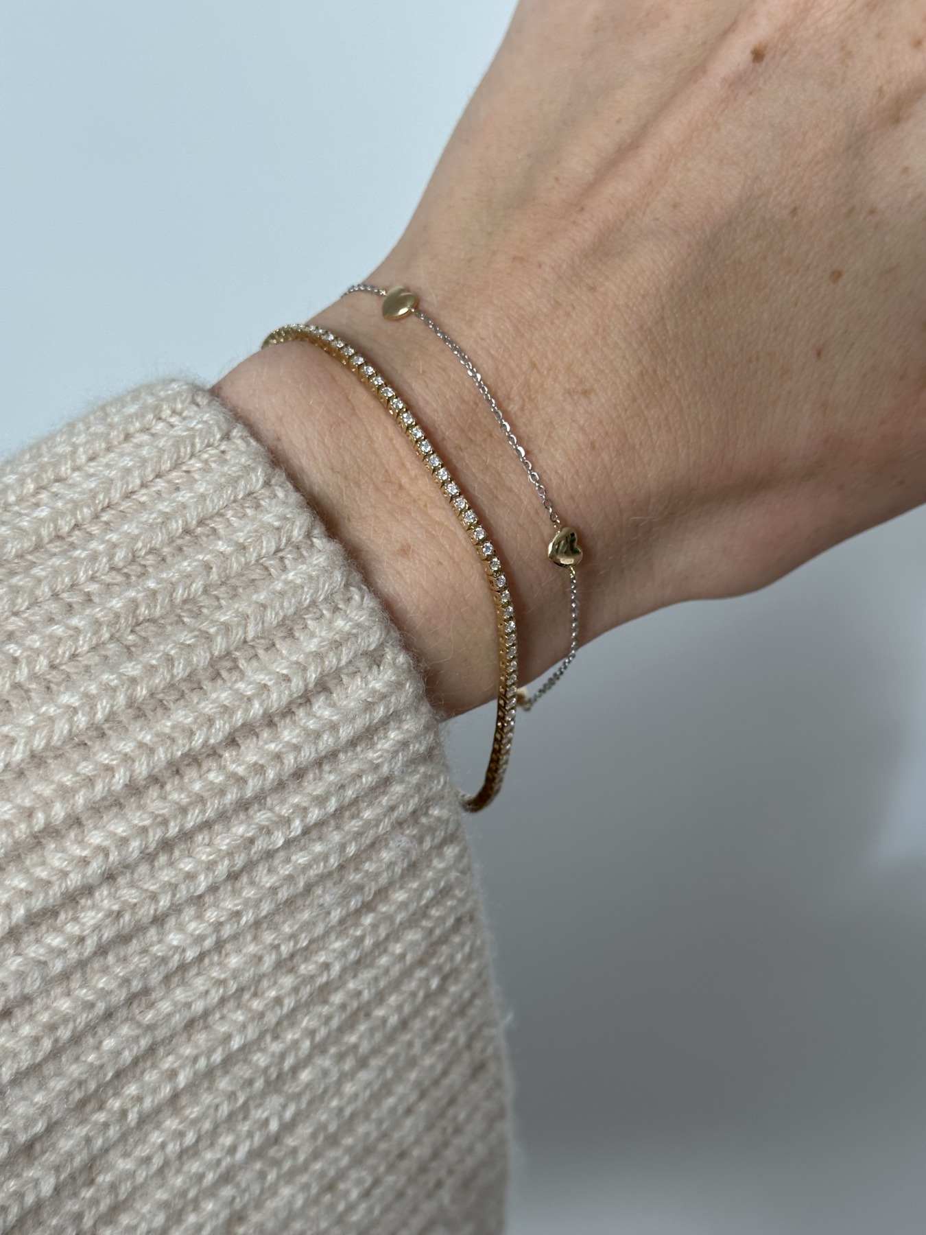 Nina Kastens Bicolor Heart Bracelet Cyber Monday