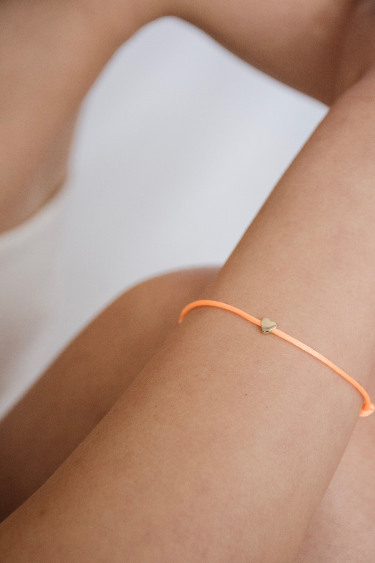 Nina Kastens Heart Bracelet Orange Exklusive Angebote
