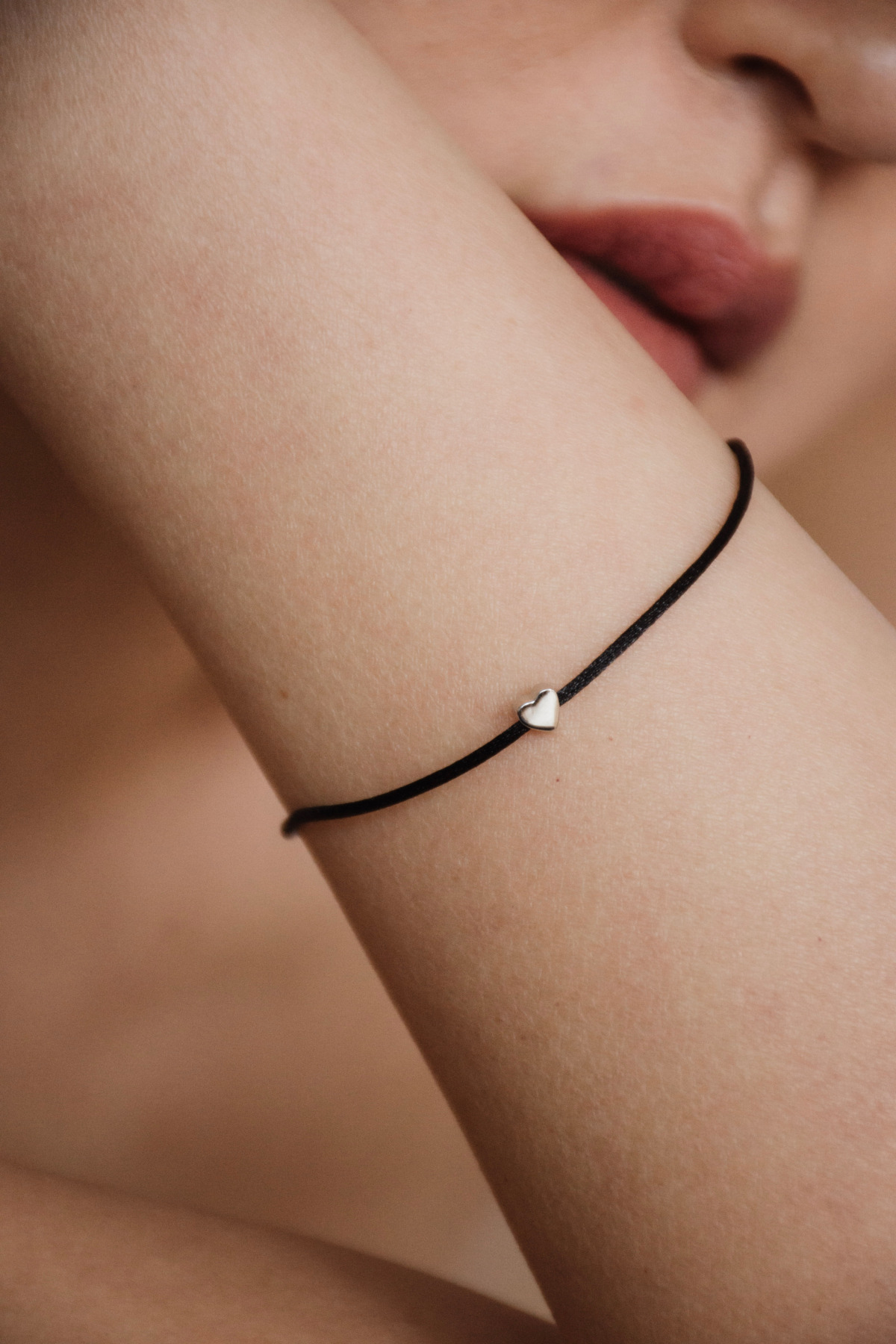 Nina Kastens Heart Bracelet Black WG Wochenangebot