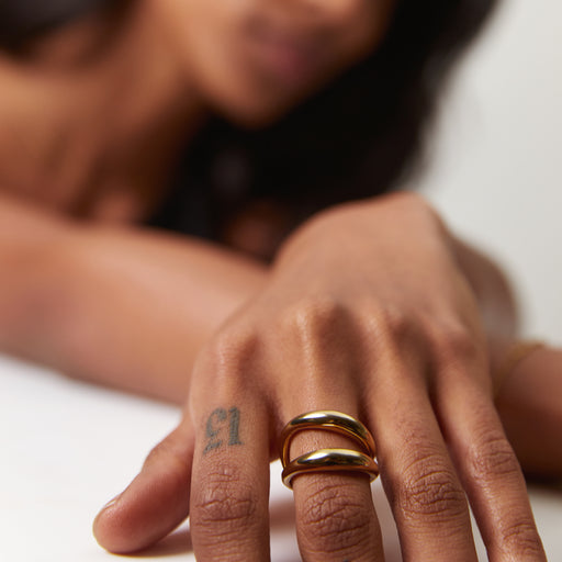 Paul Hewitt Waves Ring Gold Letzter Tag