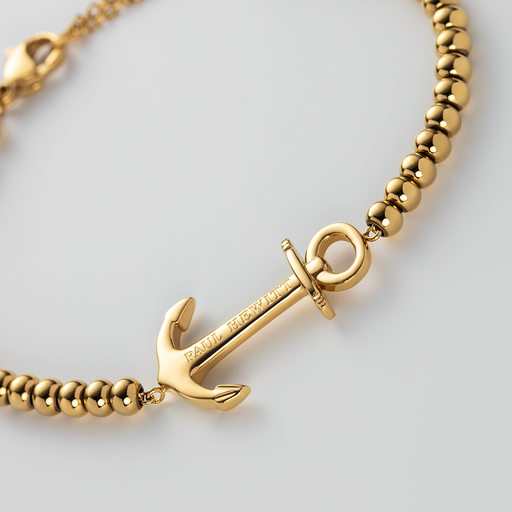 Paul Hewitt The Anchor Beads Armkette Gold Fabrikverkauf