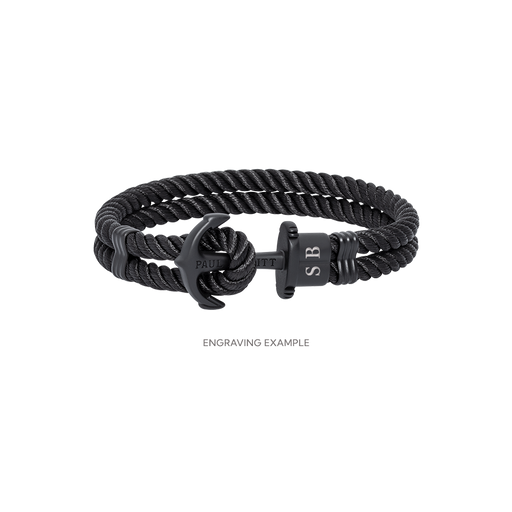 Paul Hewitt PHREP Armband Schwarz Großer Ausverkauf