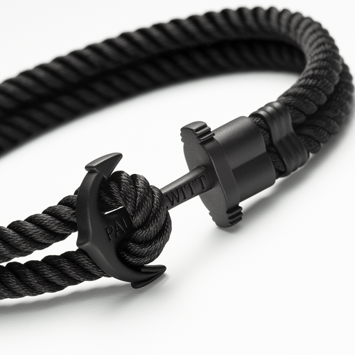 Paul Hewitt PHREP Armband Schwarz Großer Ausverkauf