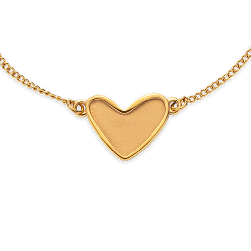 Paul Hewitt Engravable Heart Armkette Gold Zeitlich begrenztes Angebot