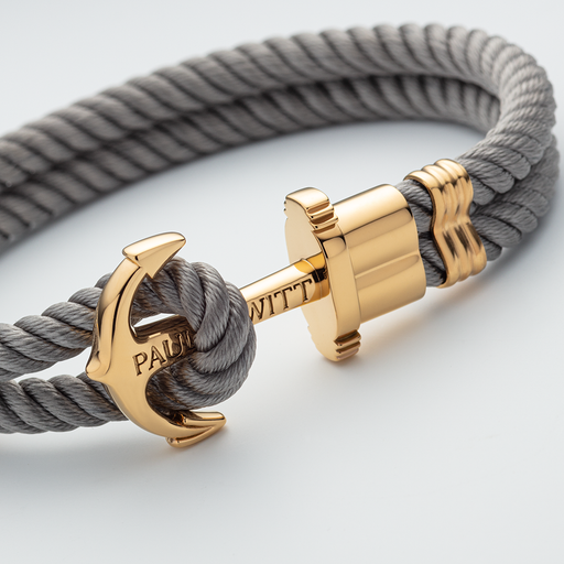 Paul Hewitt PHREP Armband Gold Grau Kauf eins, bekomm eins gratis