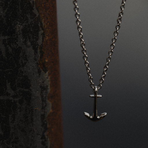Paul Hewitt Men's Anchor Halskette Silber Begrenzte Freigabe