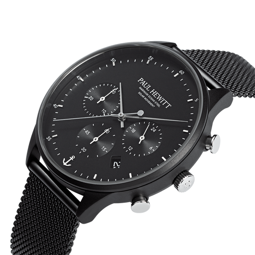Paul Hewitt Chrono Uhr Schwarz Letzte 3 Tage