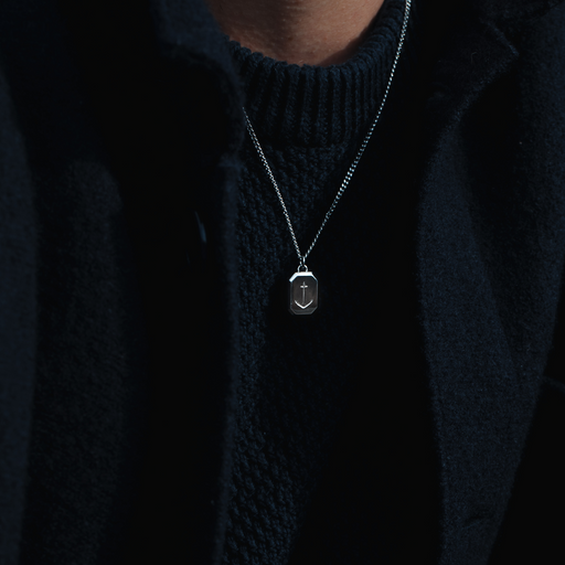 Paul Hewitt Men's Octagonal Halskette Anchor Silber JETZT KAUFEN