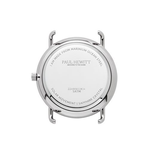 Paul Hewitt Sailor 39 mm Uhr Silber Weiß Sonderangebot der Fabrik