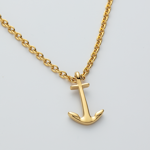 Paul Hewitt Men's Anchor Halskette Gold Bis zu 55% Rabatt