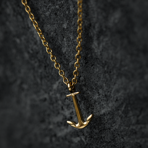 Paul Hewitt Men's Anchor Halskette Gold Bis zu 55% Rabatt