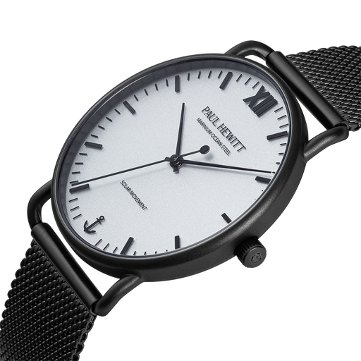 Paul Hewitt Sailor 39 mm Uhr Schwarz Weiß Discount Store für neue Produkte