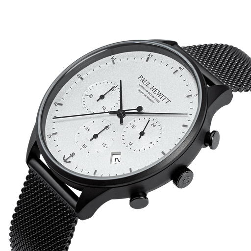 Paul Hewitt Chrono Uhr Schwarz Weiß Nur noch ein Tag übrig