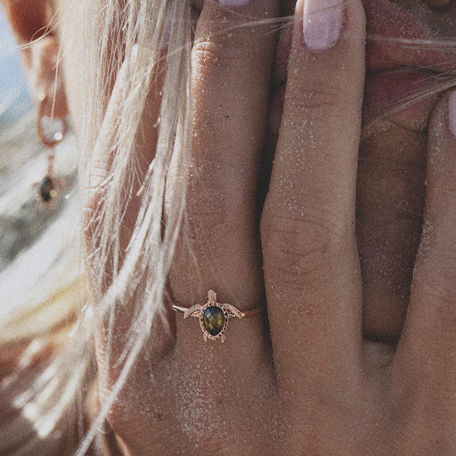 Paul Hewitt Turtle Ring Roségold Vatertagsangebot