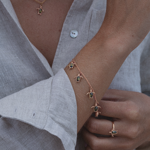 Paul Hewitt Turtle Armkette Roségold Valentinstagsangebot