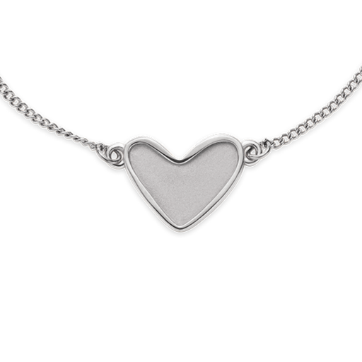 Paul Hewitt Engravable Heart Armkette Silber Jubiläumsangebot